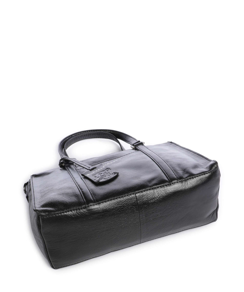 Burkely Creased Crystal Handbag black