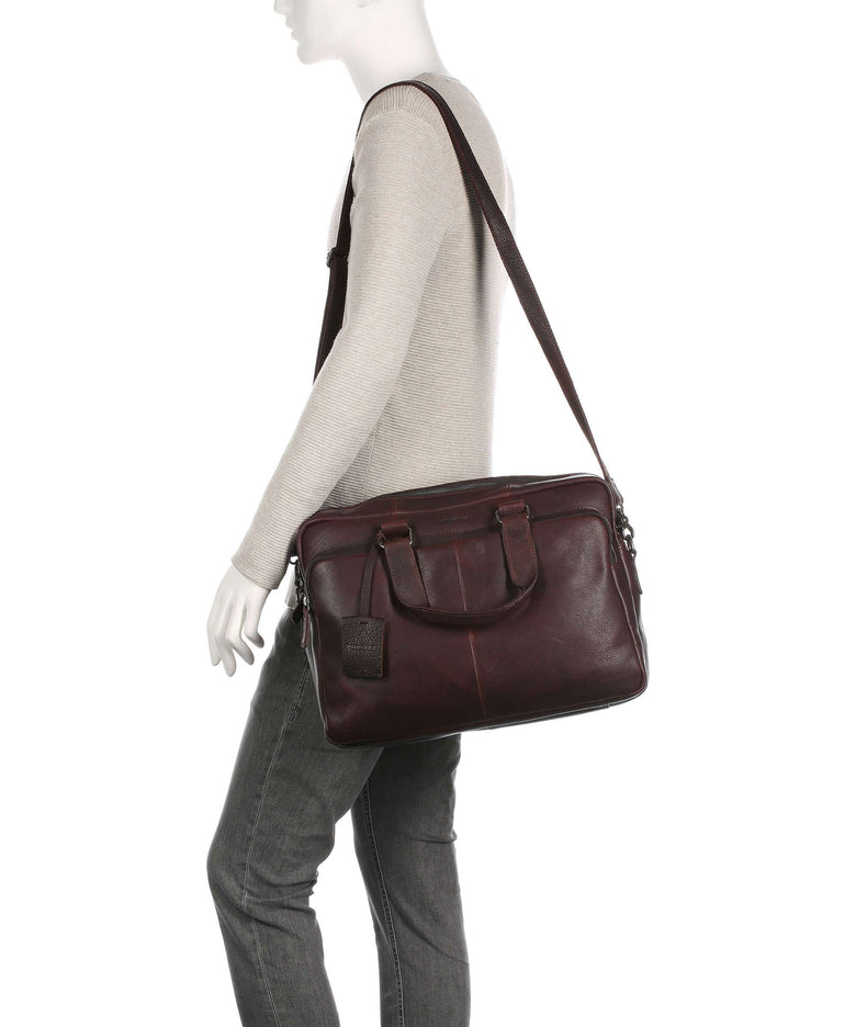 Burkely Antique Avery Briefcase bruin