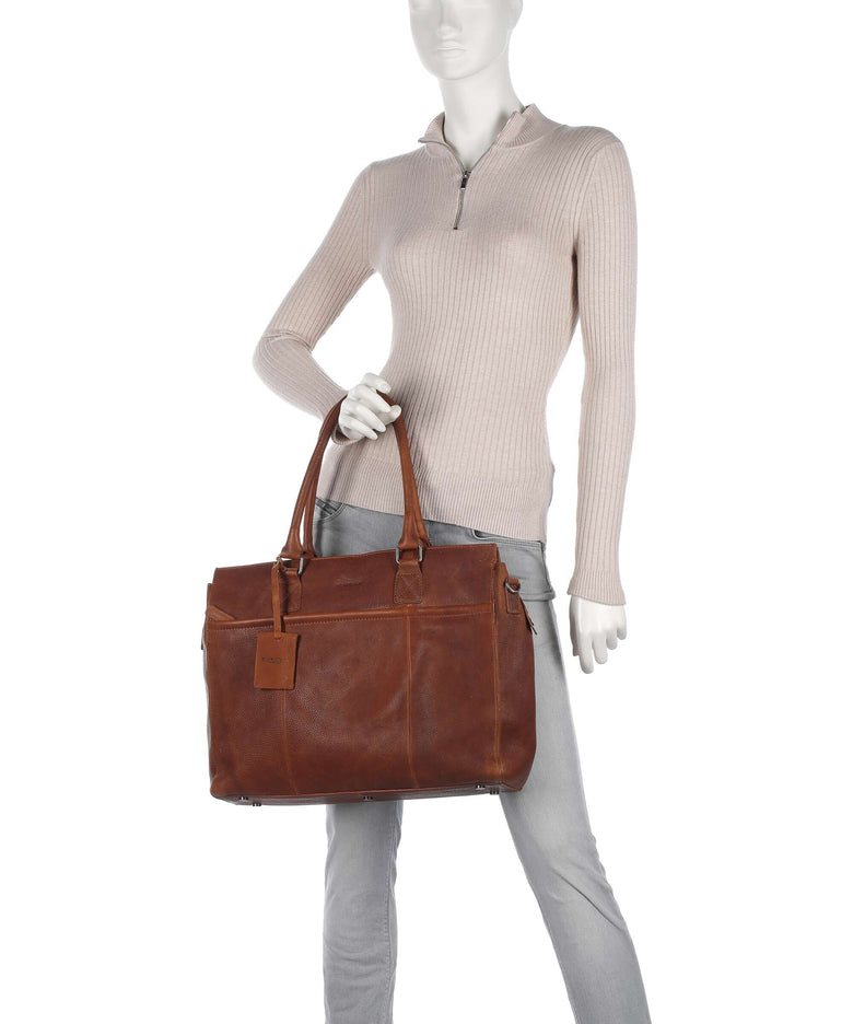 Burkely Antique Avery Briefcase tan