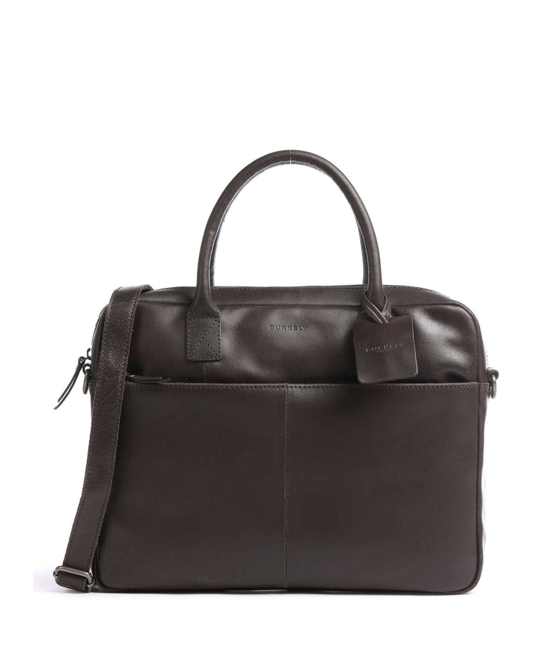 Burkely Vintage Jack Briefcase dark brown