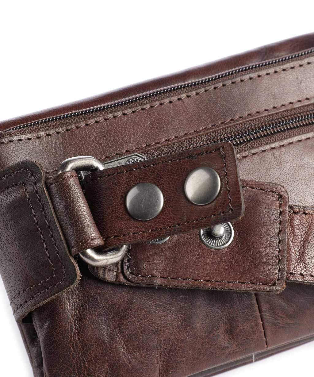 Spikes & Sparrow Bronco Belt bag dark brown