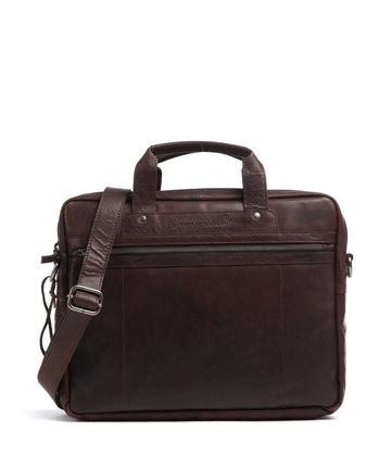 Spikes & Sparrow Bronco Aktovka dark brown
