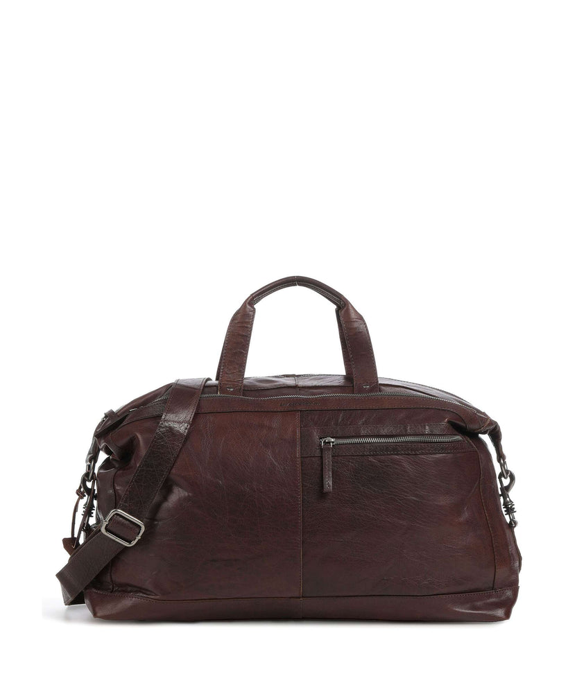 Spikes & Sparrow Bronco Weekend bag dark brown