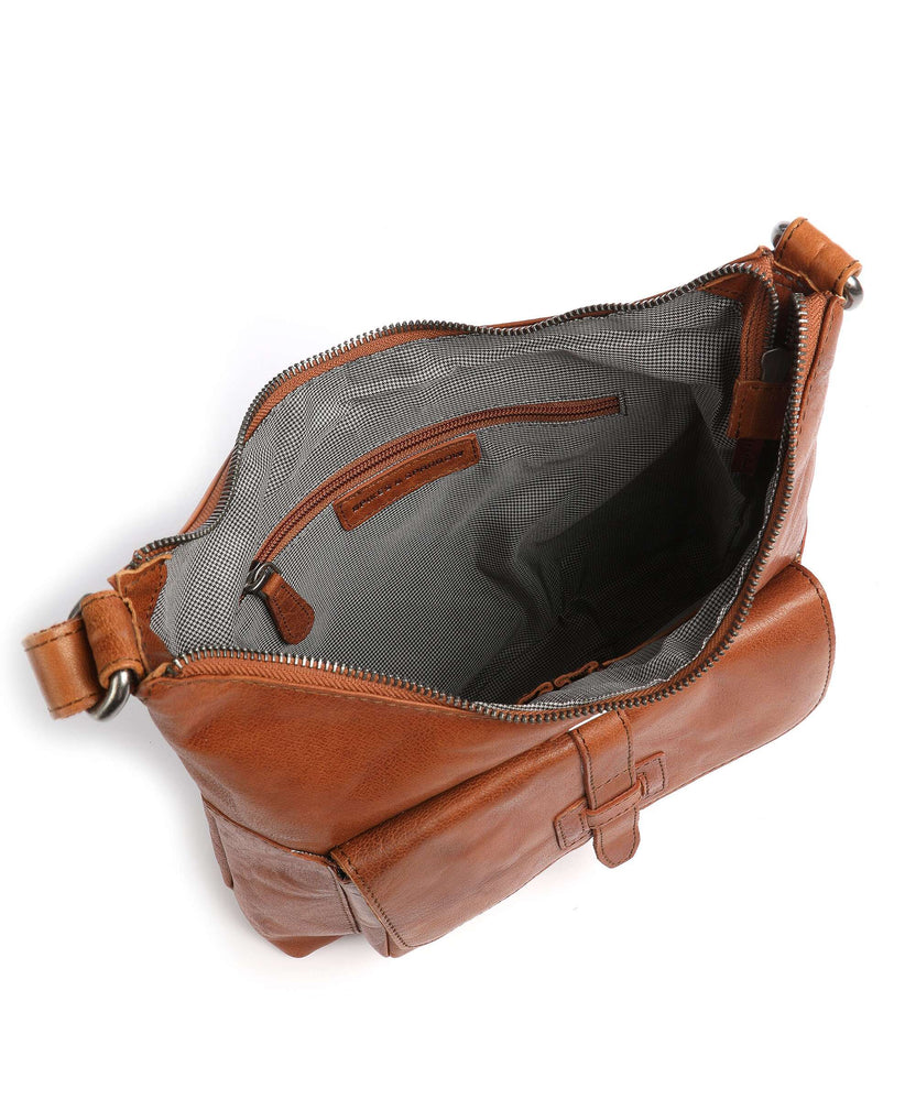 Spikes & Sparrow Bronco Hobo bag brandy