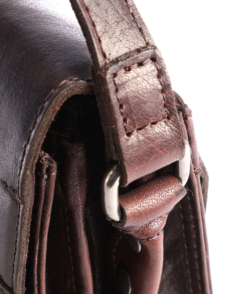 Spikes & Sparrow Bronco Crossbody bag dark brown