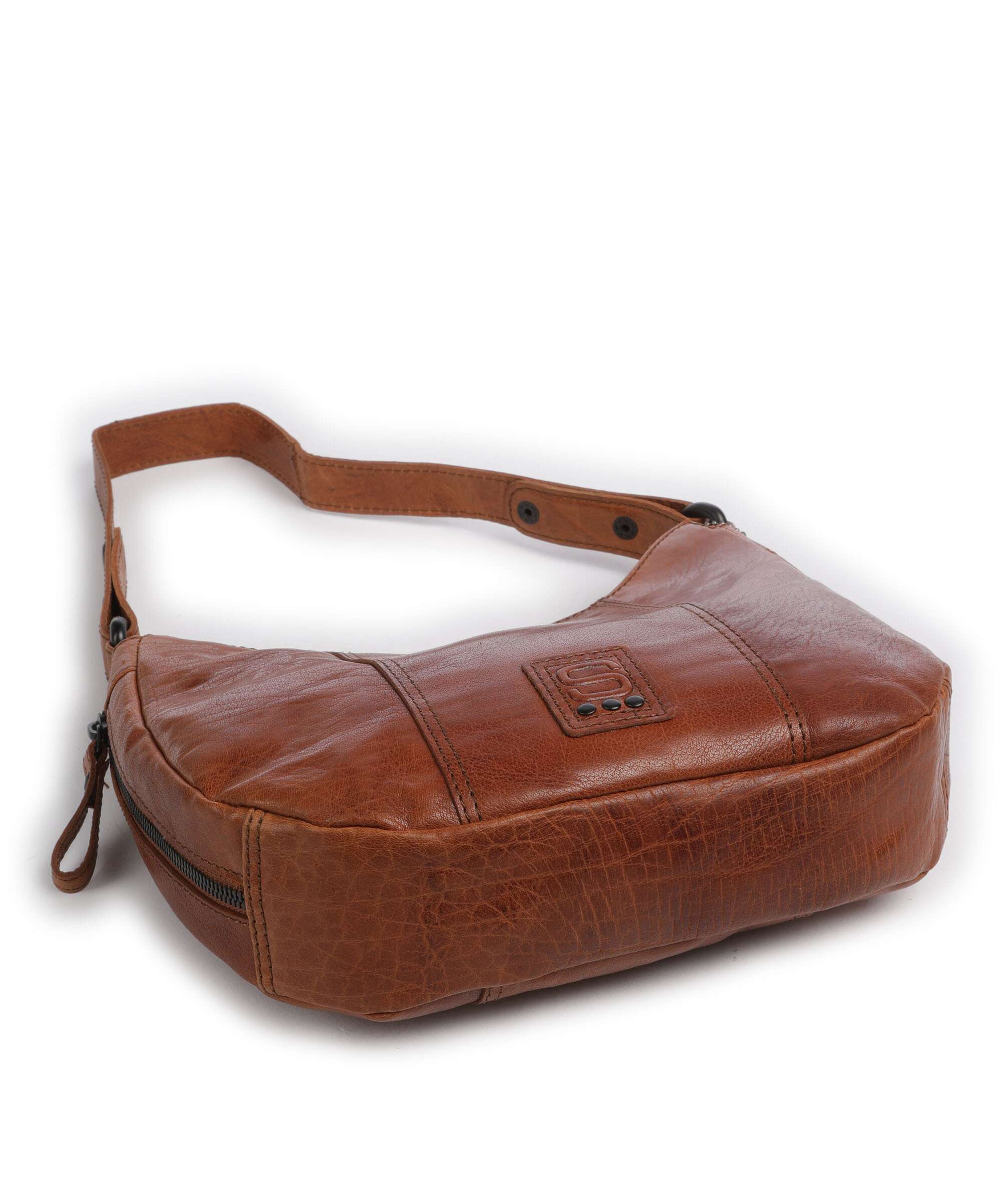 Spikes & Sparrow Bronco Hobo bag cognac