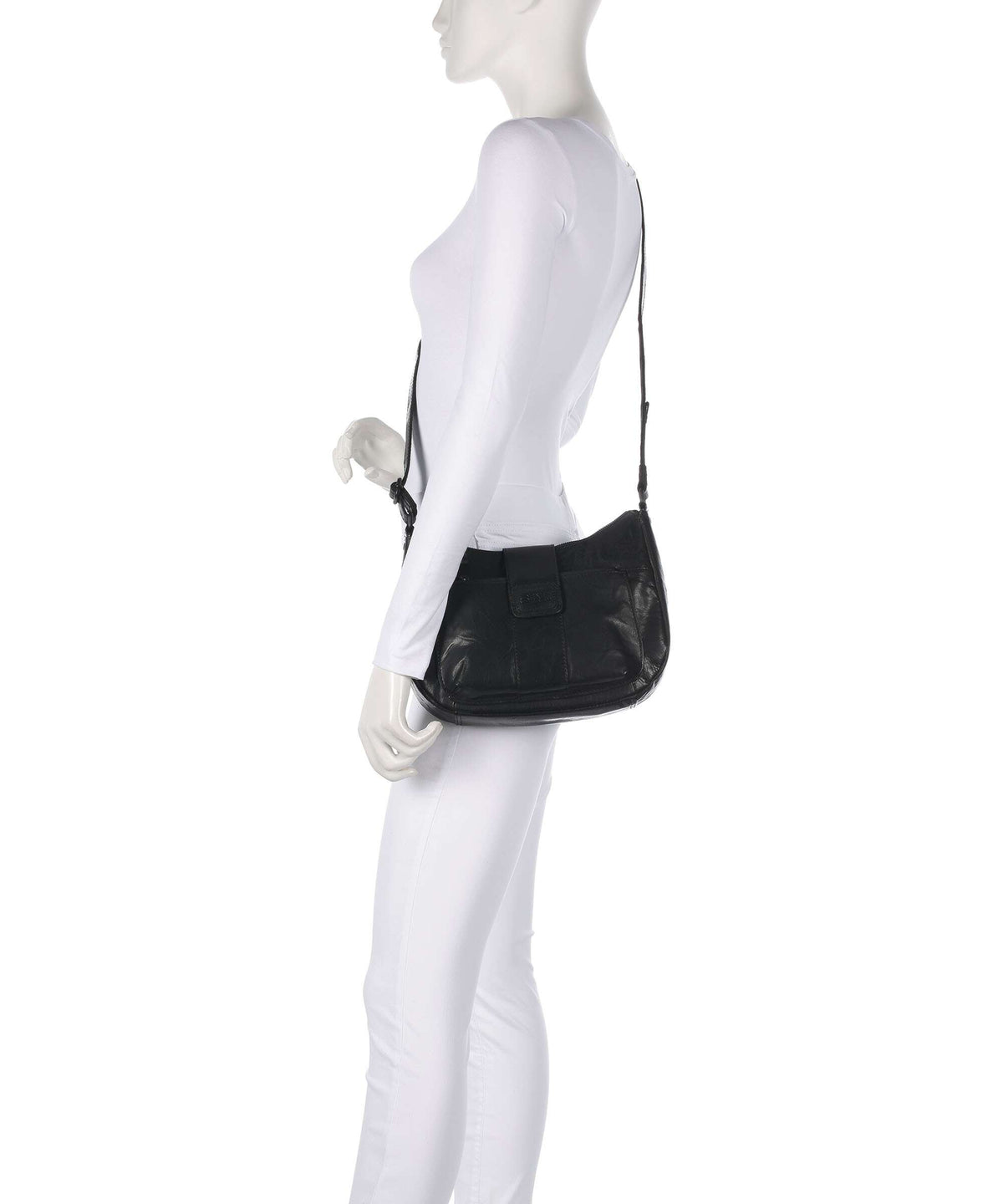 Spikes & Sparrow Bronco Carlia Crossbody bag schwarz