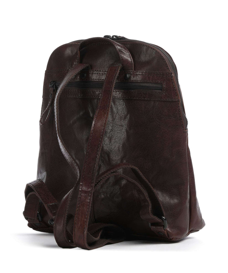 Spikes & Sparrow Bronco Jessicca Backpack dunkelbraun