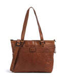 Spikes & Sparrow Bronco Lavendar Shopper brandy