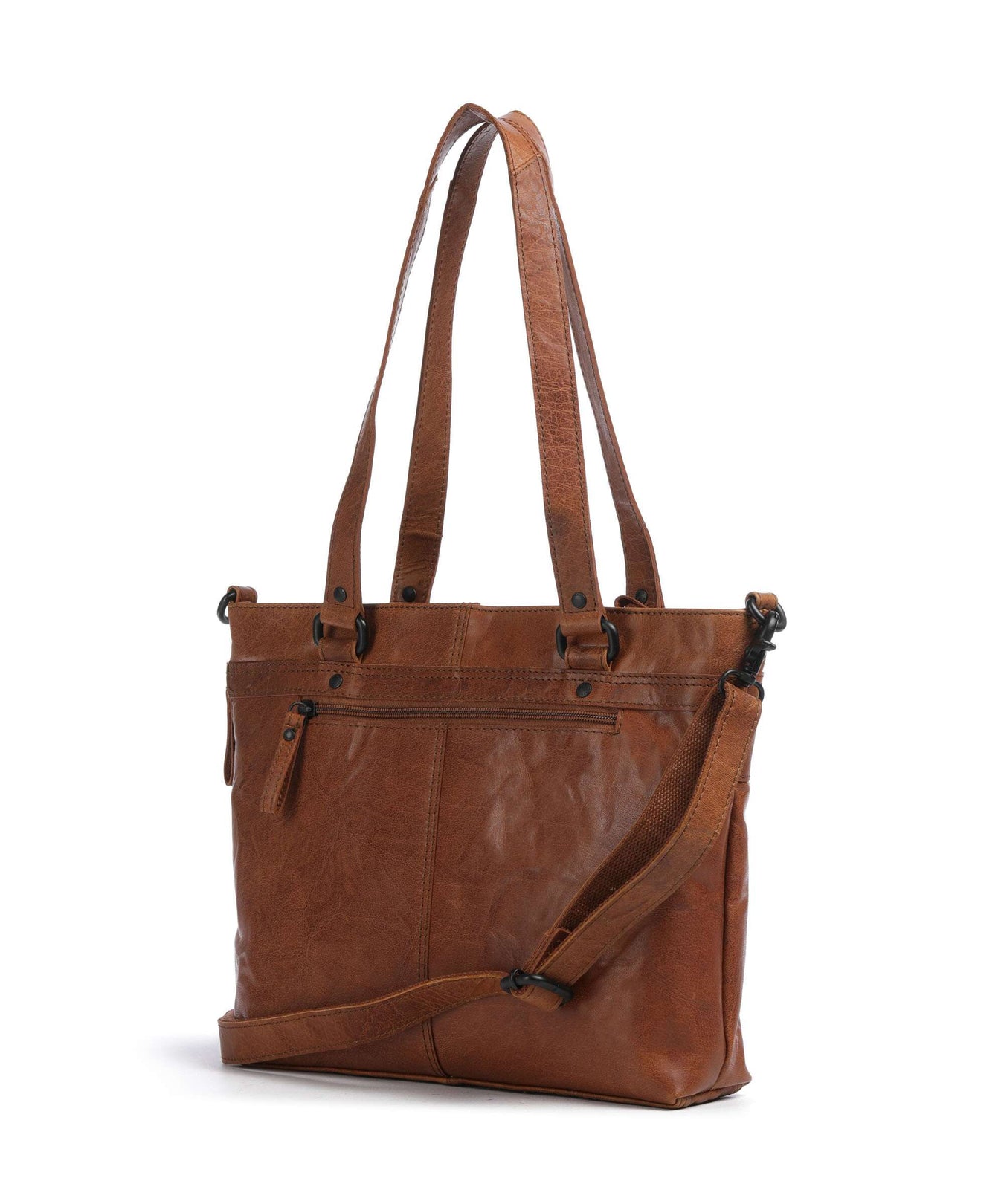 Spikes & Sparrow Bronco Lavendar Tote bag brandy