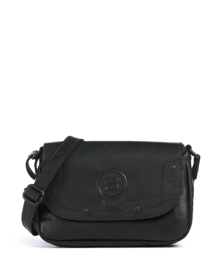 Spikes & Sparrow Bronco Linne Crossbody bag schwarz