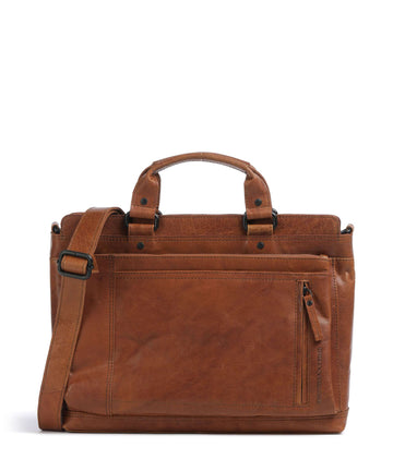 Spikes & Sparrow Bronco Bennie Aktovka brandy