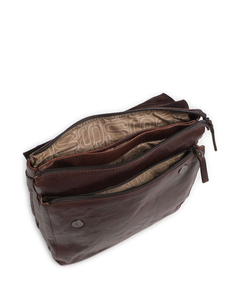 Spikes & Sparrow Bronco Tina Backpack dark brown