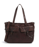 Spikes & Sparrow Bronco Fee Aktovka dark brown