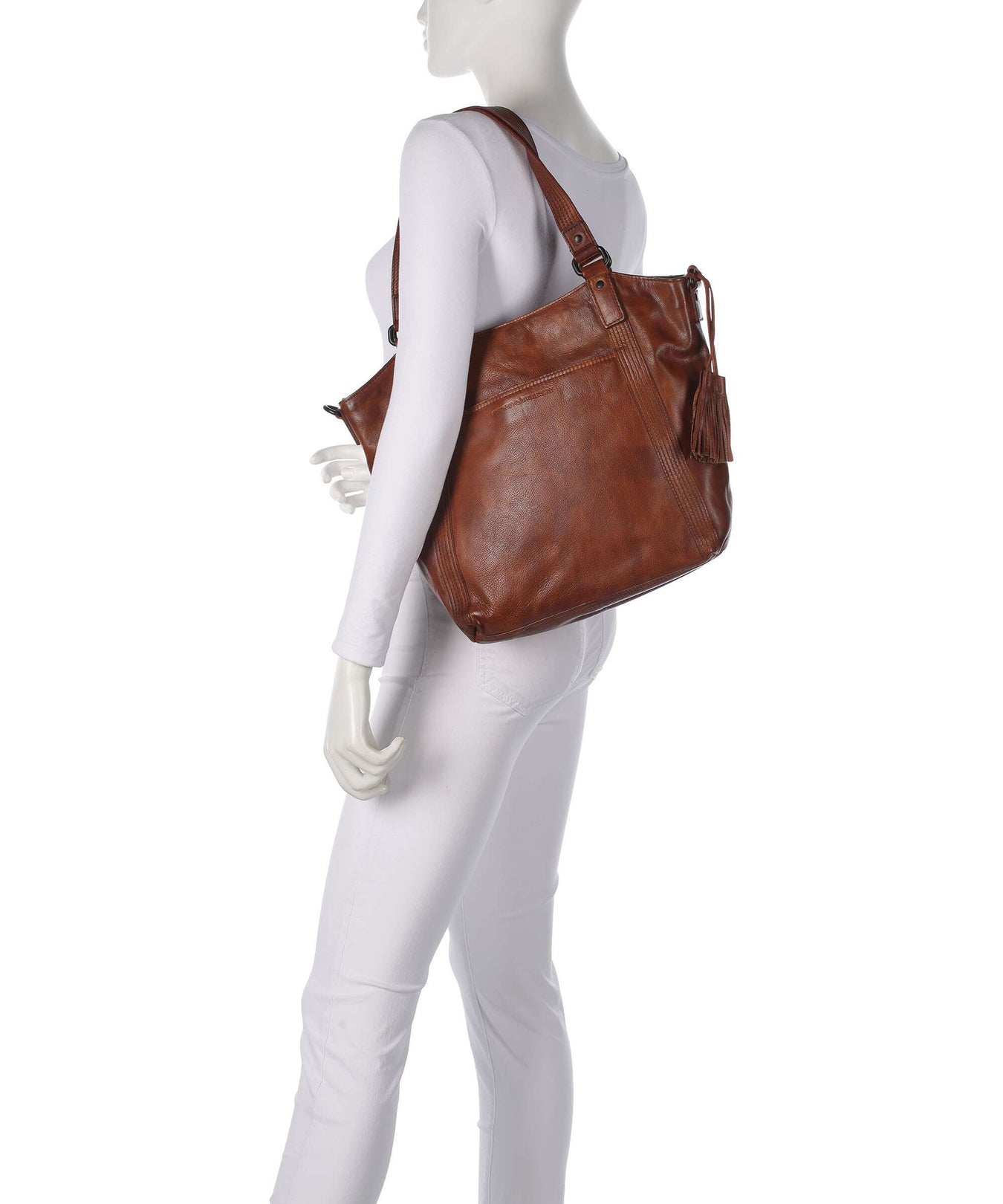 Spikes & Sparrow Apache Lexandra Tote bag brandy