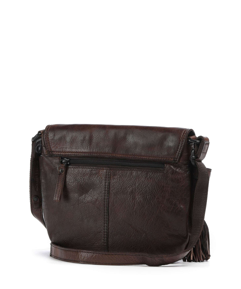 Spikes & Sparrow Apache Féline Crossbody bag dark brown