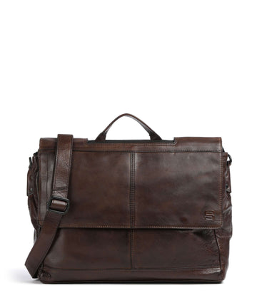 Spikes & Sparrow Apache Benzo Aktovka dark brown