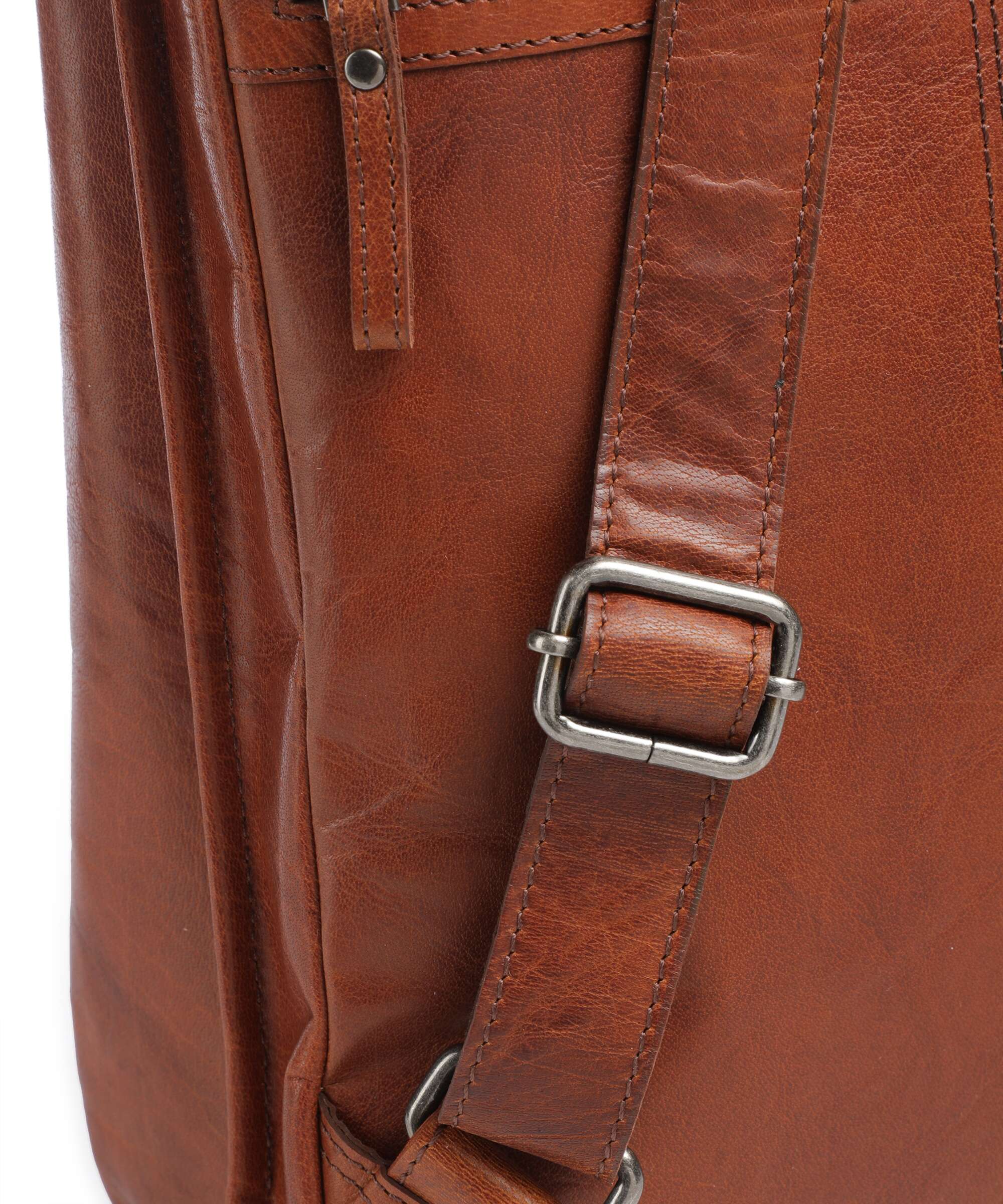 Spikes & Sparrow Bronco Marlotte Laptop backpack brandy
