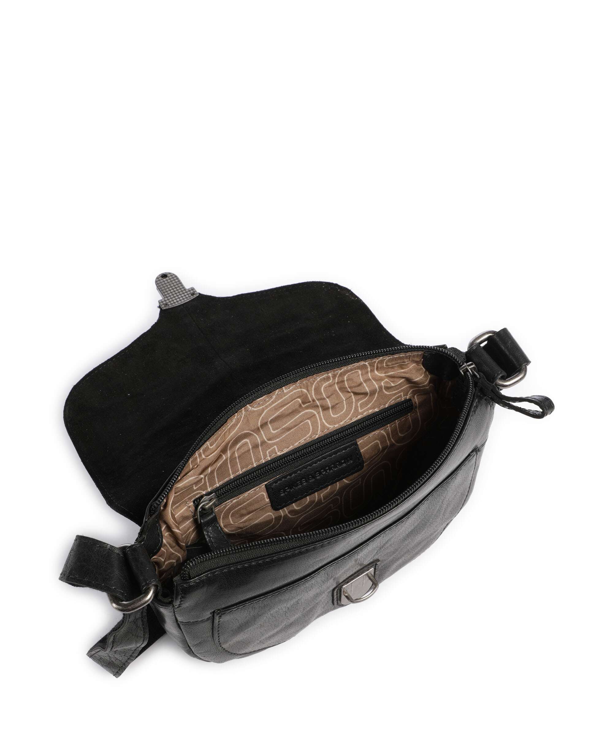 Spikes & Sparrow Bronco Iris Crossbody bag black