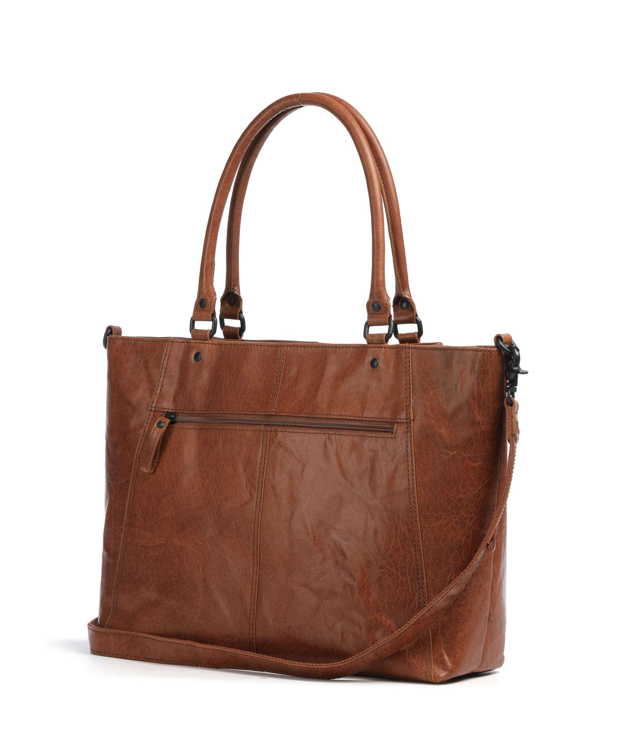 Spikes & Sparrow Bronco Dominique Tote bag brandy