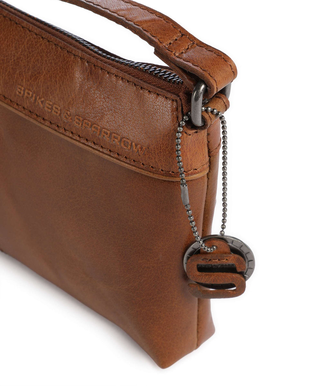 Spikes & Sparrow Bronco Merlin Crossbody bag brandy