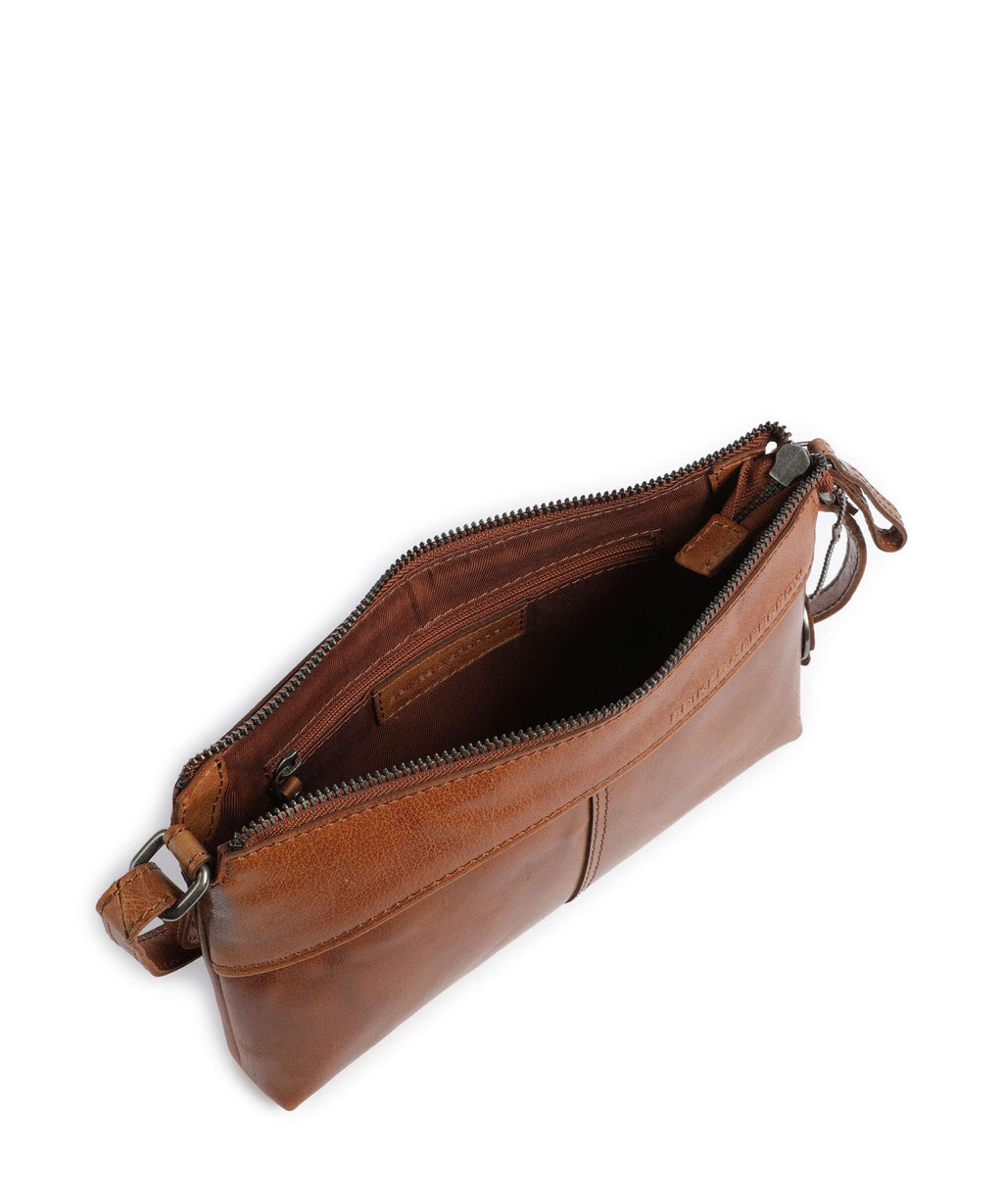 Spikes & Sparrow Bronco Merlin Crossbody bag brandy
