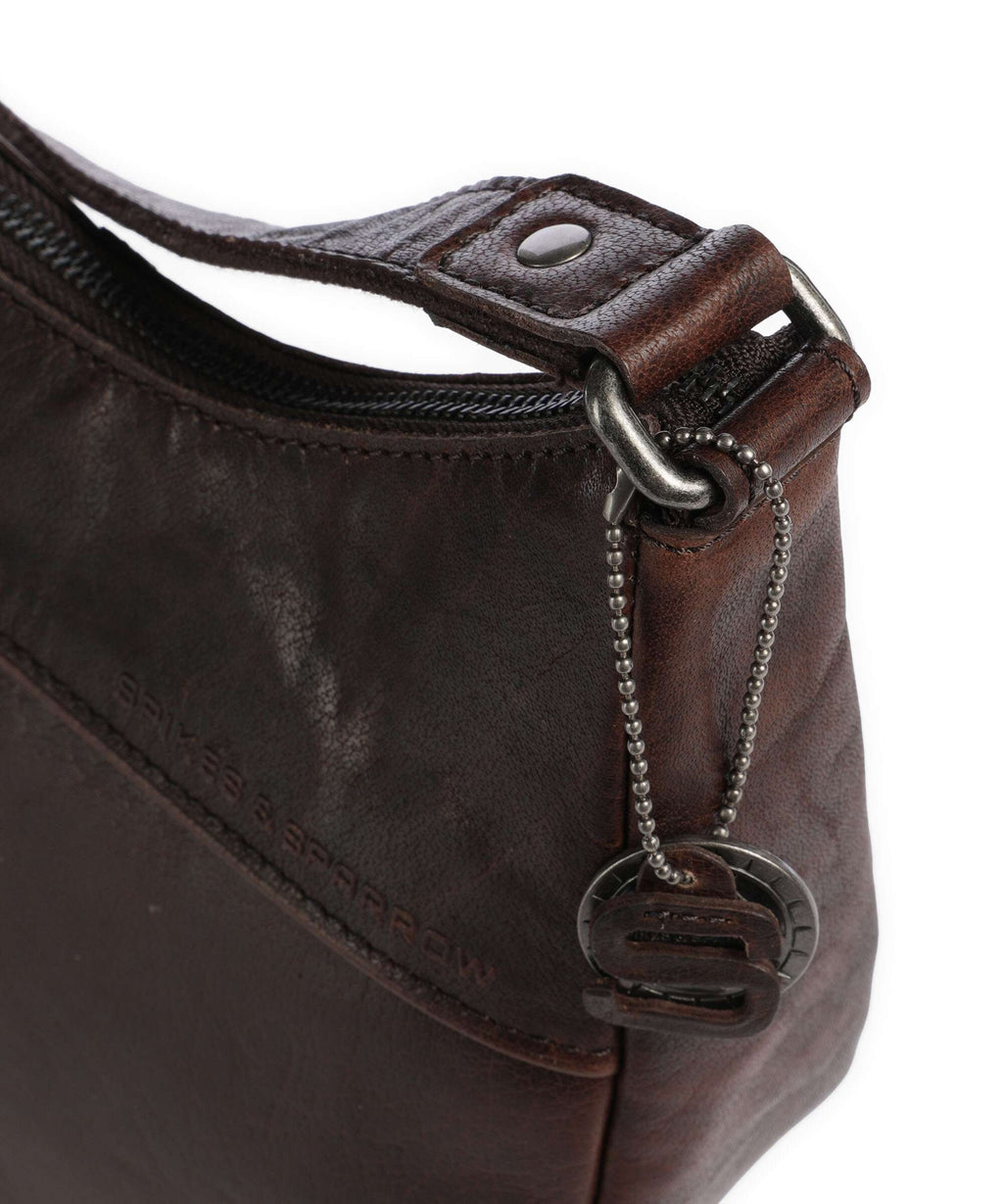 Spikes & Sparrow Bronco Filippa Crossbody bag dark brown
