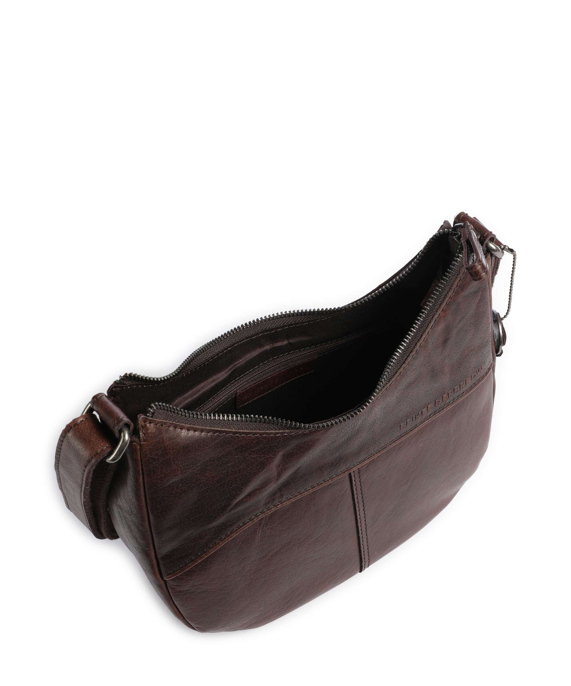 Spikes & Sparrow Bronco Filippa Crossbody bag dark brown