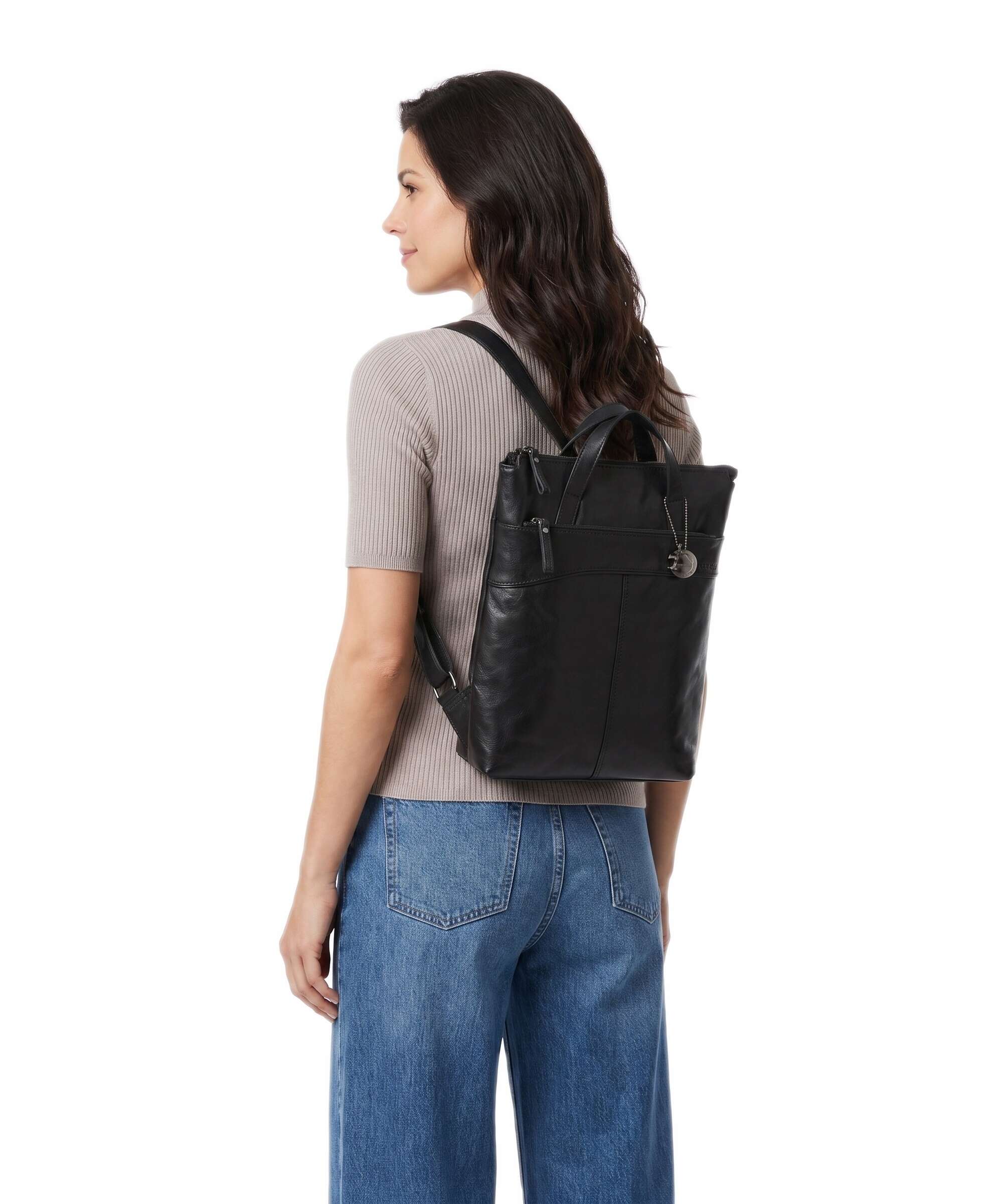 Spikes & Sparrow Bronco Claudia Backpack black