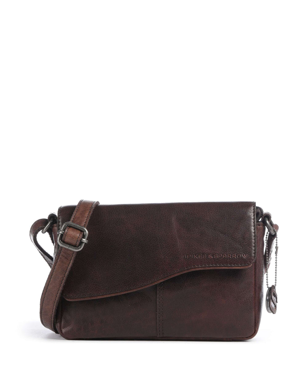Spikes & Sparrow Bronco Robine Crossbody bag dark brown