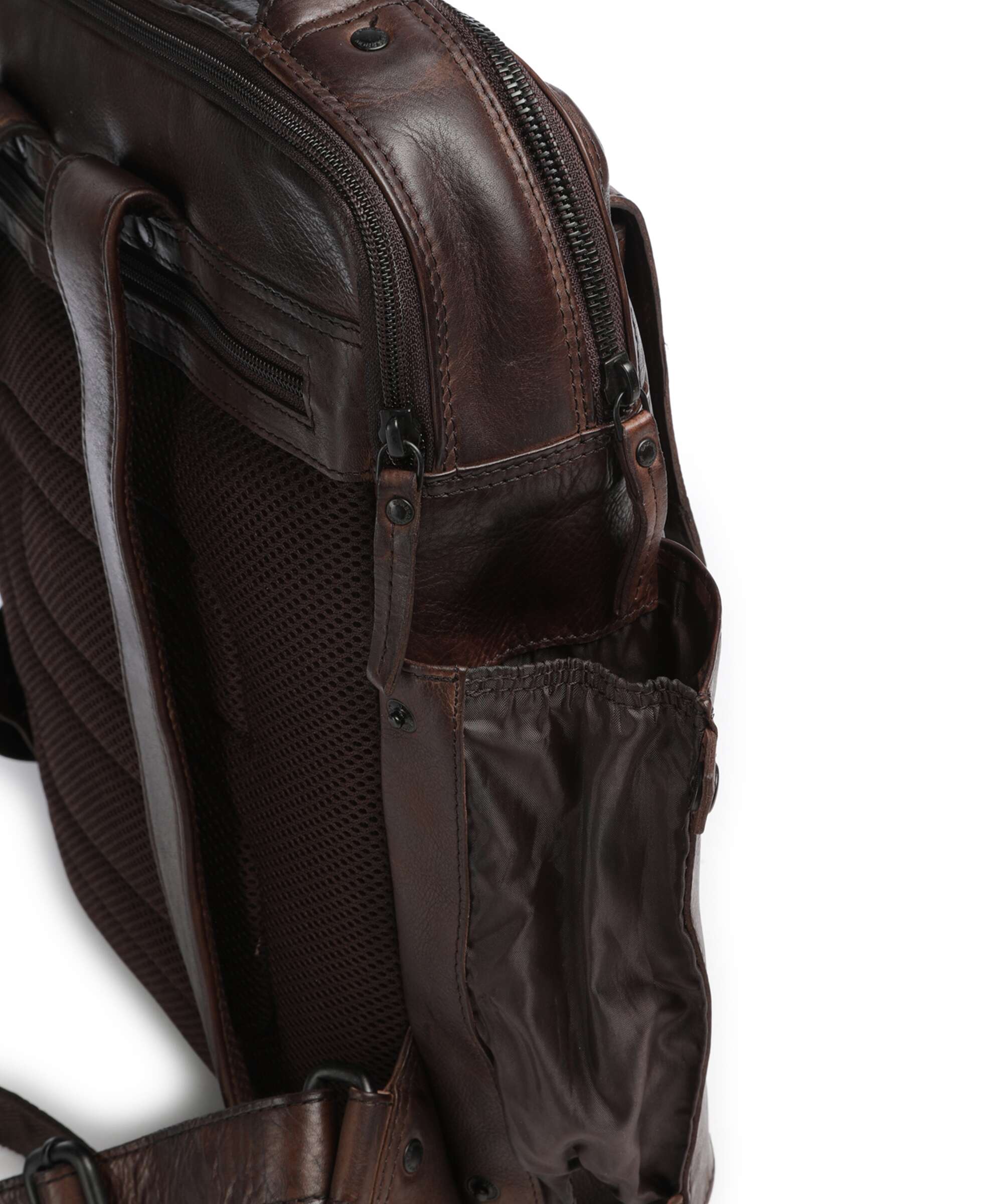 Spikes & Sparrow Apache Fred Laptop backpack dark brown