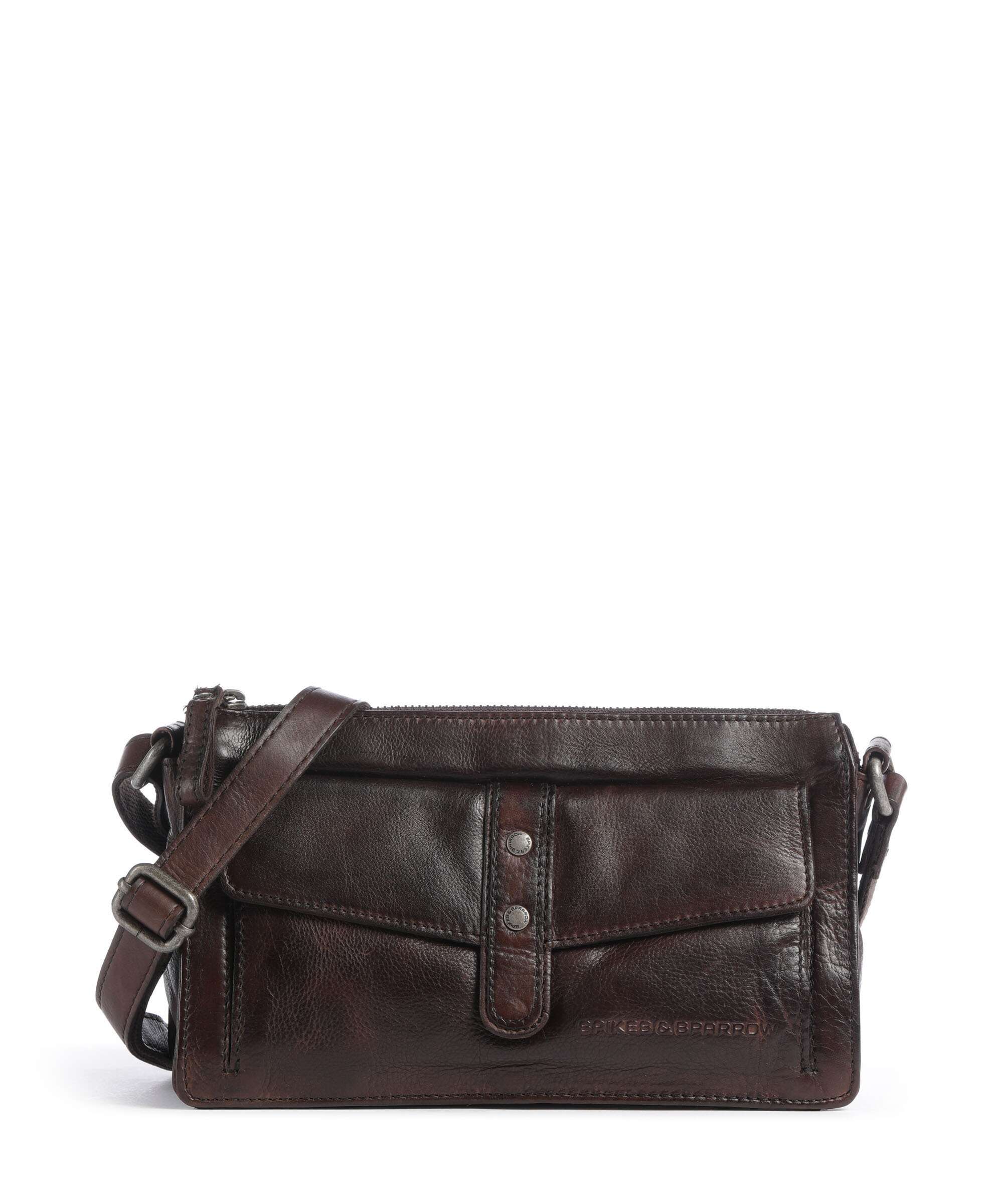 Spikes & Sparrow Apache Maida Crossbody bag dark brown