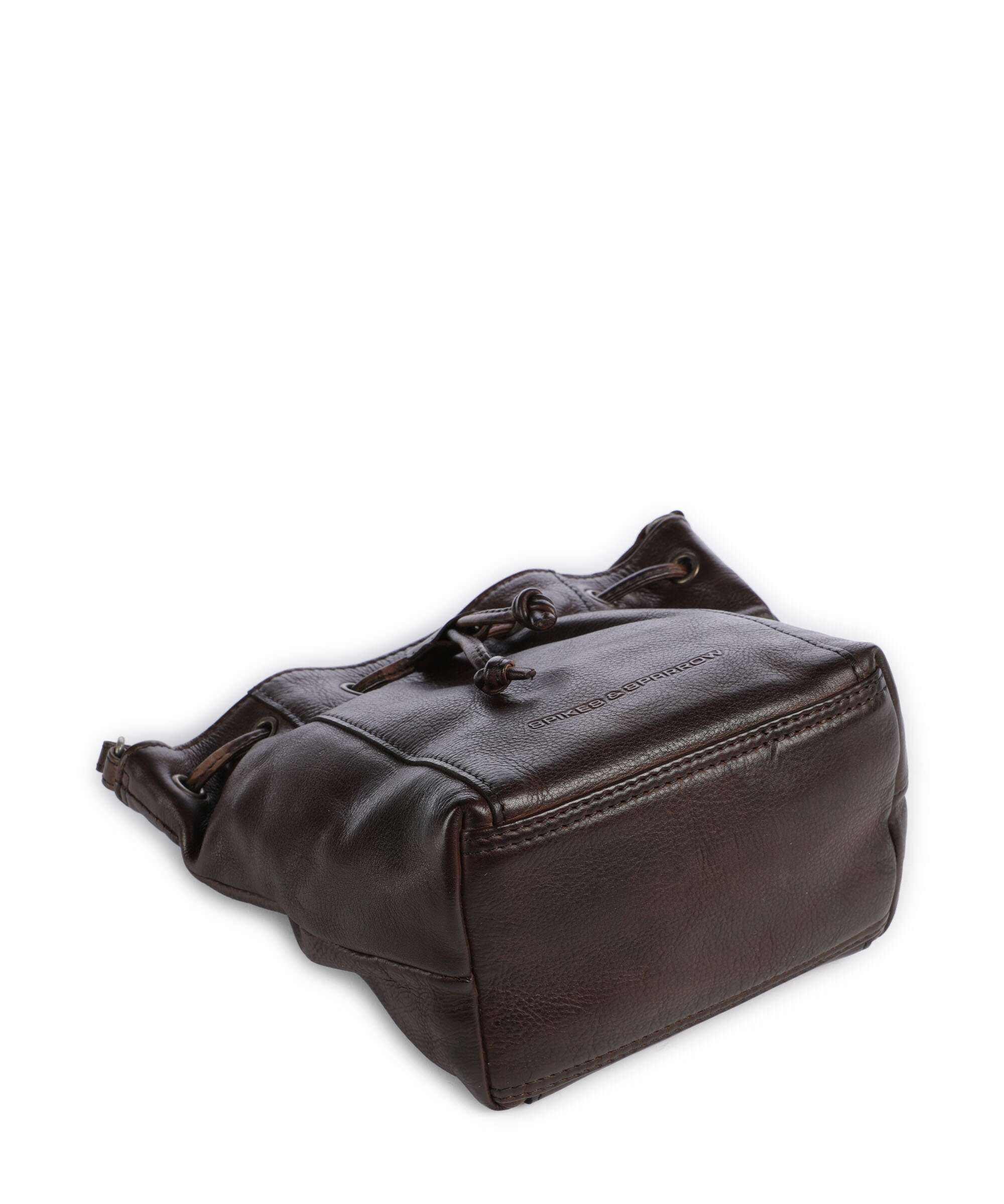 Spikes & Sparrow Apache Nancy Bucket bag dark brown