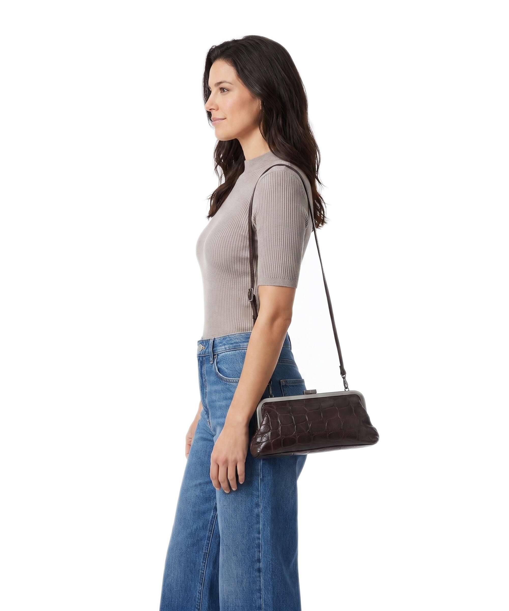 Spikes & Sparrow Apache Cherice Crossbody bag dark brown