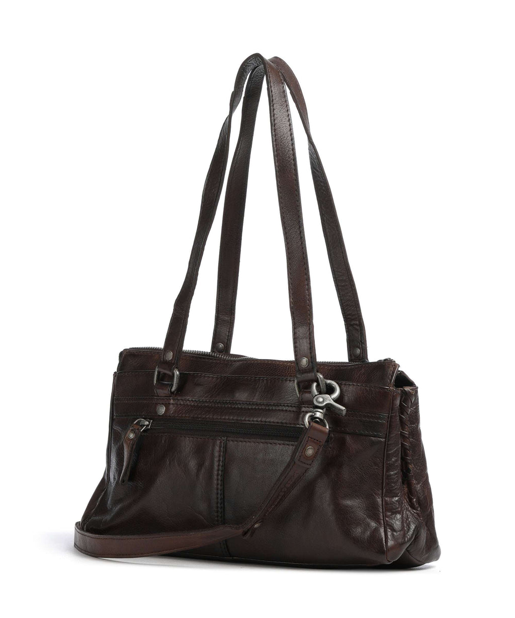 Spikes & Sparrow Apache Christabelle Shoulder bag dark brown