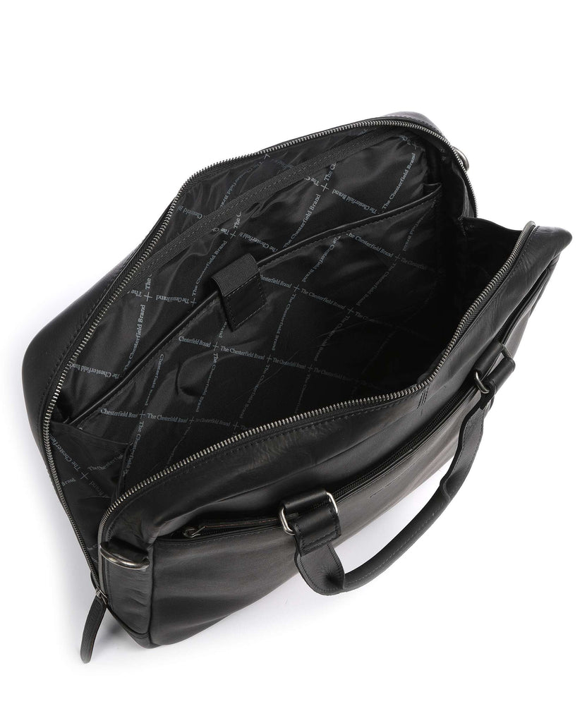 The Chesterfield Brand Manhattan Briefcase black