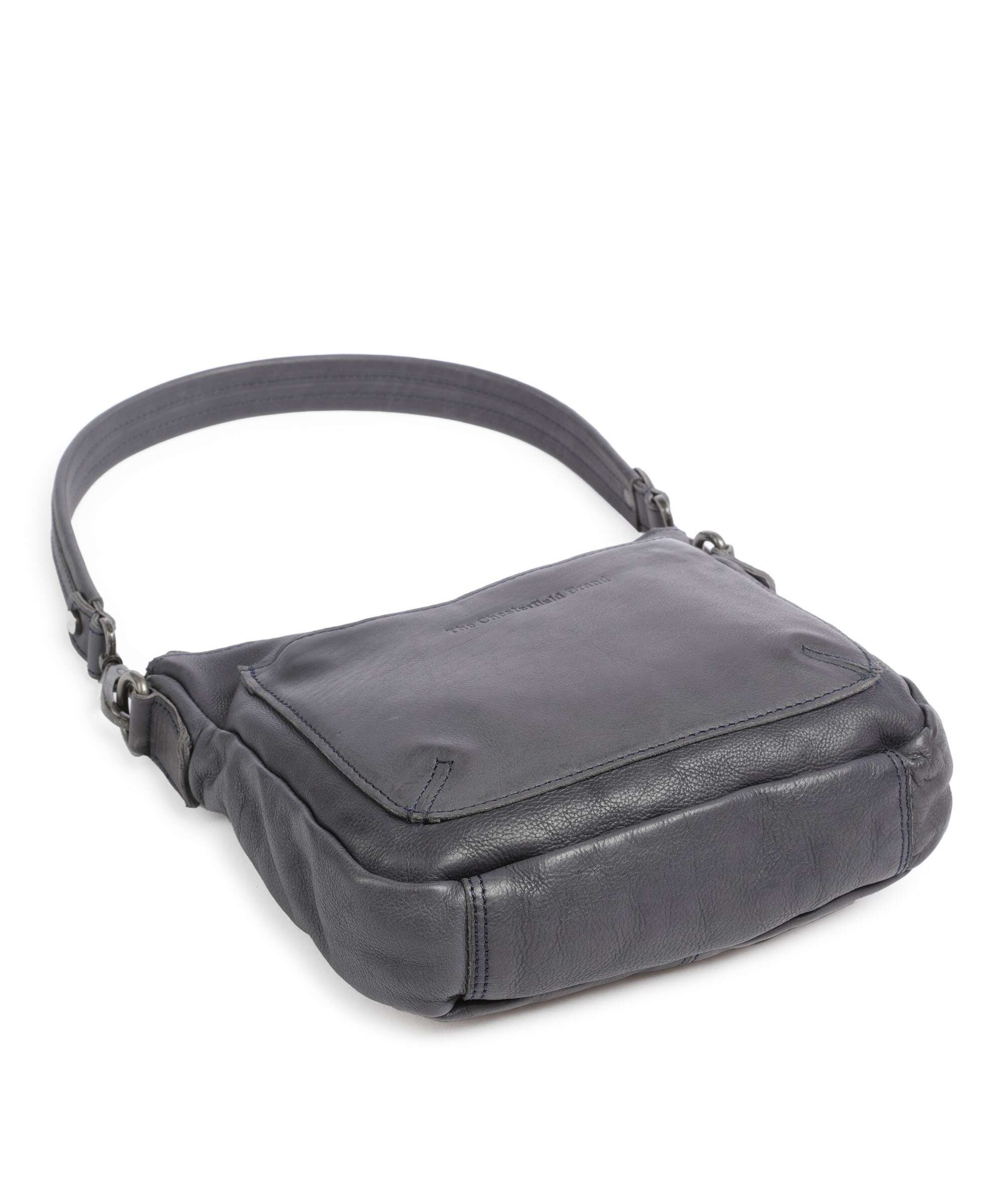 The Chesterfield Brand Washed Waxed Cow Caroline Crossbody bag blue
