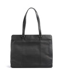 The Chesterfield Brand Cow Wax Pull Up Fidenza Shopper black
