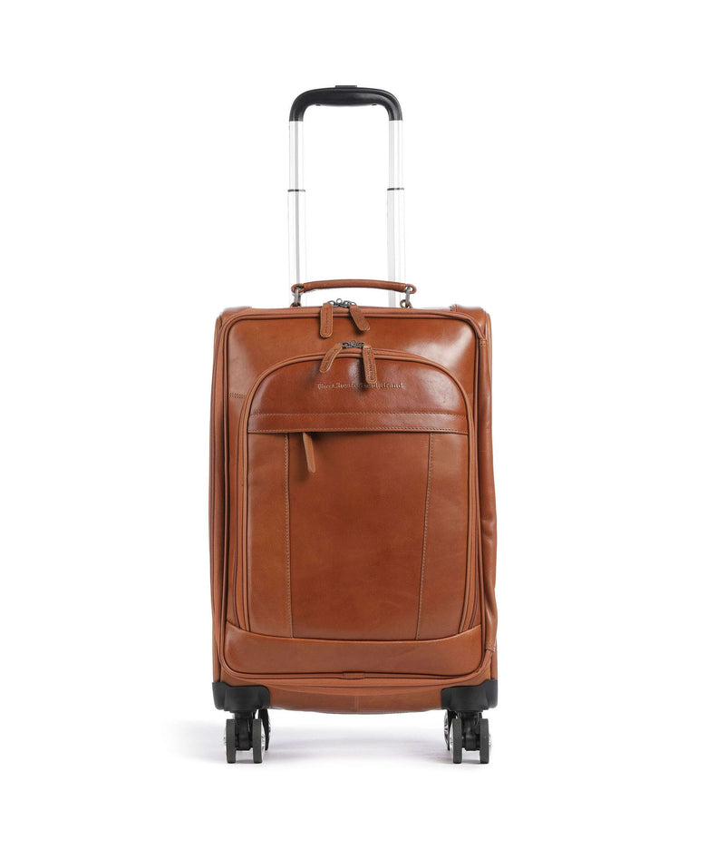 The Chesterfield Brand Keylago Spinner (4 wheels) cognac