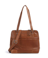 The Chesterfield Brand Cow Wax Pull Up Belgrado Taška cez rameno cognac