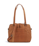 The Chesterfield Brand Cow Wax Pull Up Porlezza Taška cez rameno cognac