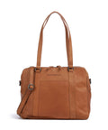 The Chesterfield Brand Wax Pull Up Cow Pretoria Shoulder bag cognac