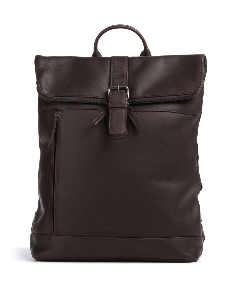 The Chesterfield Brand Cow Wax Pull Up Larsson Backpack brown