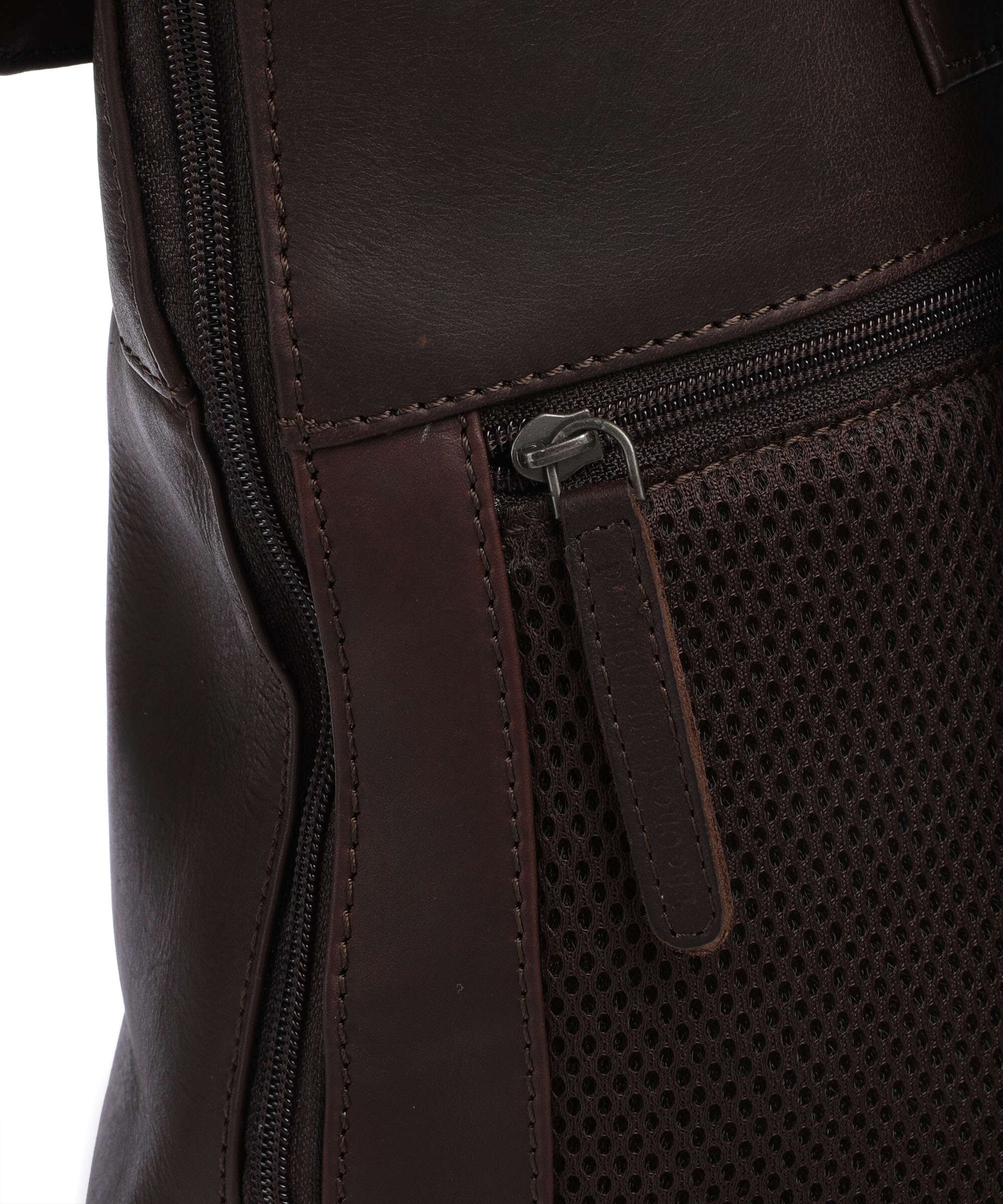 The Chesterfield Brand Cow Wax Pull Up Larsson Backpack brown