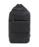 The Chesterfield Brand Wax Pull Up Cow Turelle Taška typu sling black