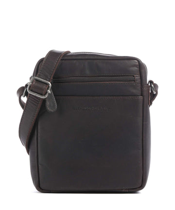 The Chesterfield Brand Wax Pull Up Cow Laveno Taška cez rameno brown