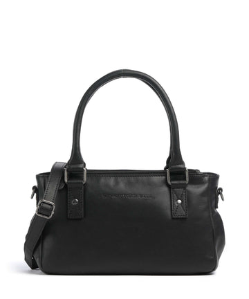 The Chesterfield Brand Wax Pull Up Cow Fenja Kabelka black