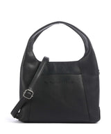 The Chesterfield Brand Wax Pull Up Cow Lunera Handbag black