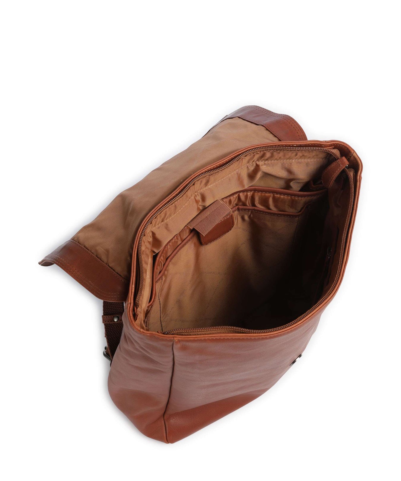 The Chesterfield Brand Wax Pull Up Cow Farrow Backpack cognac