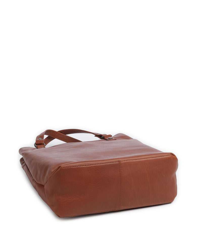 The Chesterfield Brand Wax Pull Up Cow Raynor Backpack bag cognac